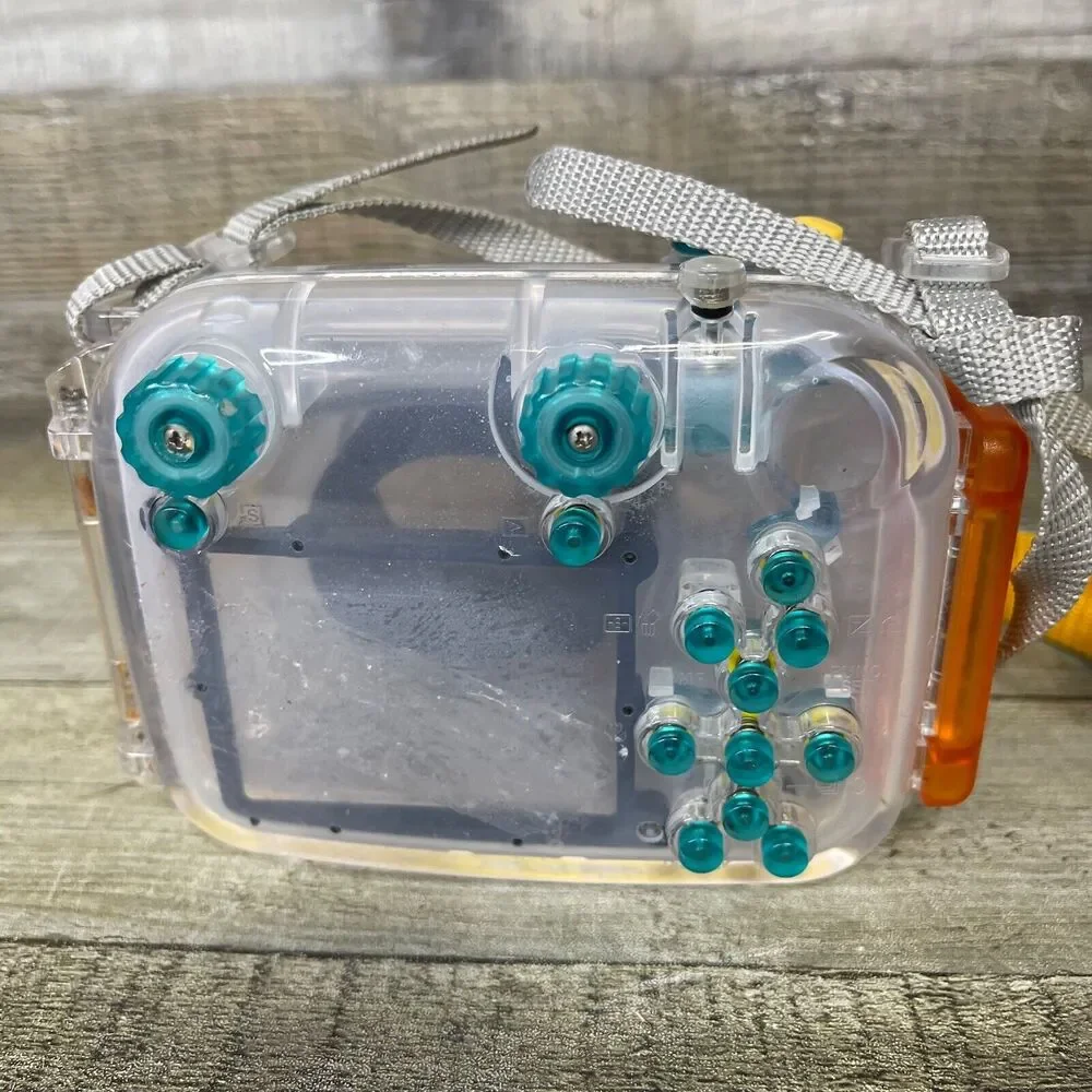 Canon Camera WP-DC21 Waterproof Case 40M/130ft Underwater Untested As Is